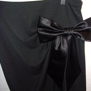 CRAIG & SIGNER COUTURE VINTAGE BLACK MINI SKIRT 10